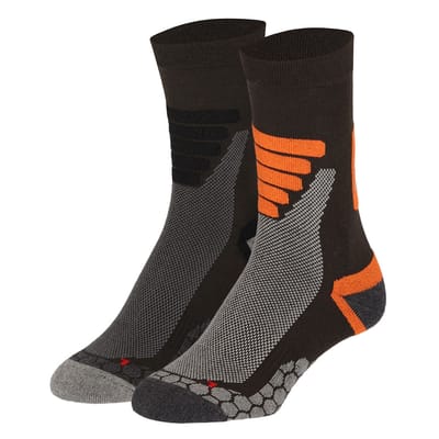 Morethansocks - Wandelsokken Unisex - 2-Paar - Maat 35 t/m 47 - Wandelsokken dames - Wandelsokken heren