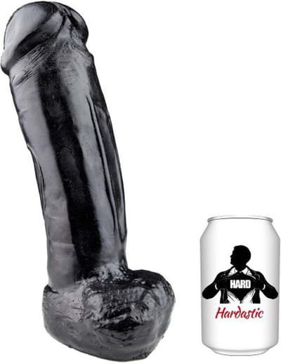 Gangbangster - Super Aaron - Dildo - 24 x 7,4 cm - PVC - Zwart