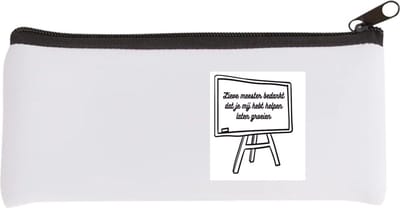 Akyol - lieve meester bedankt dat je me hebt laten groeien Etui - Meester - meester - leraar - 20 bij 9 cm