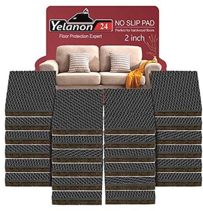 Antislip Meubelpads 24 Stuks - Zelfklevende Rubber Beschermers voor Meubelpoten