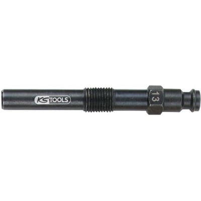 KS Tools 150.3674 Gloeibougieadapter, M10x1,0 met buitenschroefdraad, lengte 74 mm