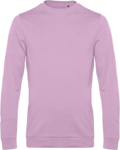 B&C Heren in sweatshirt (Snoepjesroze)