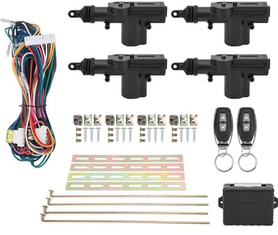 Dailygoody - Centrale Vergrendelingsset - Universele Afstandsbediening - Keyless Entry-systeem - 12V - Deuren Centrale Vergrendeling - 100m Bereik - G