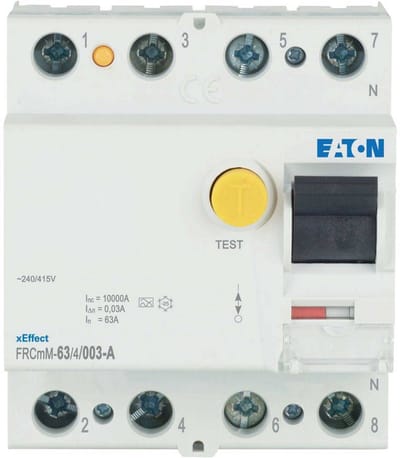 Eaton Y7-170334 FRCMM-63/4/003-A Aardlekschakelaar 3-fasig A 63 A 0.003 A