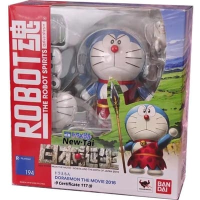 Bandai Doraemon Modelset Robotserie Elf Doraemon Film 2016 Animatiepersonage Bouwblokkenset Decoratief Actiespeelgoed Bir gray