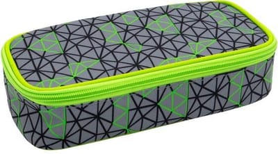 Twixter Potlooddoos Green Geo 22 x 6 x 10 cm Neon-groen