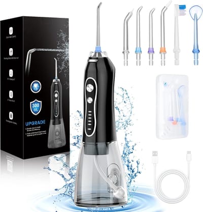 Vardaan Draadloze waterflosser - Elektrische waterflosser - Tanden reinigen - Tandplak verwijderen - Frisse tanden - Mondhygiëne - Gezond gebit