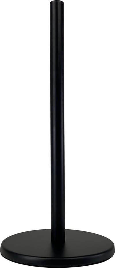 MDO Keukenrolhouder RVS - Keukenpapierhouder - Keukenaccessoire - Zwart