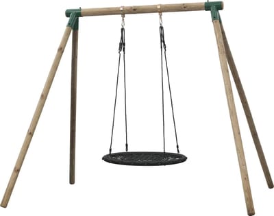 Houten nestschommel 100cm - SwingKing Chantal set by Be-out