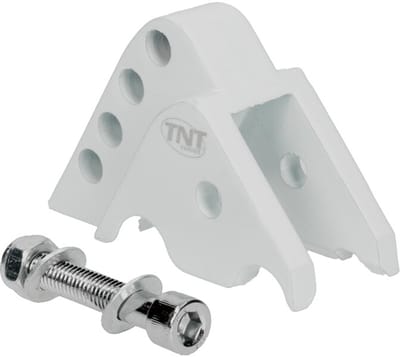 Schokbrekerverlenger TNT Minarelli horizontaal, Booster vanaf 2004 wit