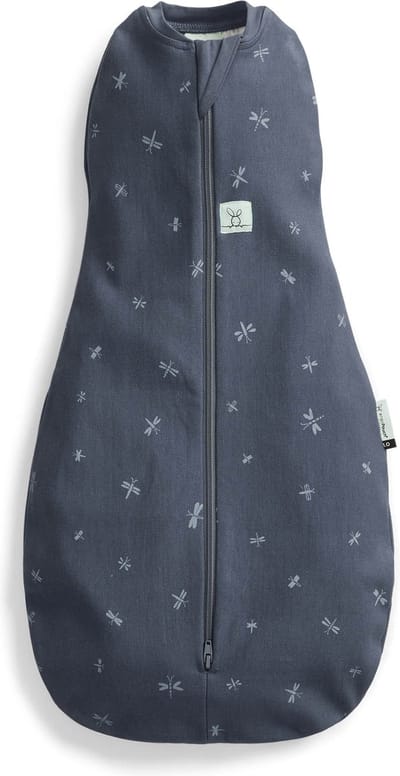 Ergopouch Cocoon inbaker slaapzak - 0,2 Tog - 2-in-1 Slaapzak - Combi Slaapzak Baby + Inbakerslaapzak - Slaapzakken - Slaapzak 60 cm - Dusk