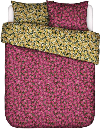 Essenza Bellflower Beauty Dekbedovertrek Rose violet - Tweepersoons – 200x200/220 cm
