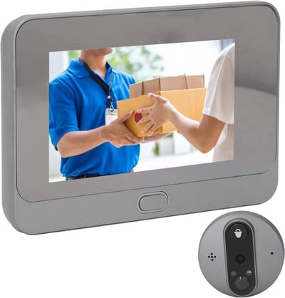 Slim Digitale Deurbel Camera met 4.3" HD Scherm en Nachtzicht