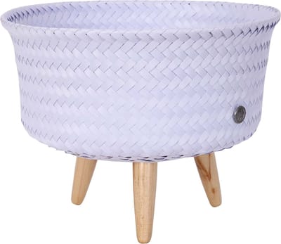 Handed By - Plantenstandaard - Bloempot op poten - SET van 2! - Handed By - UP Low pastelpaars - pastel purple