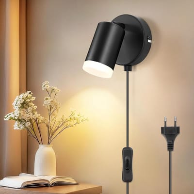 Moderne Wandlamp Draaibaar 350 Graden met Schakelaar voor Binnengebruik