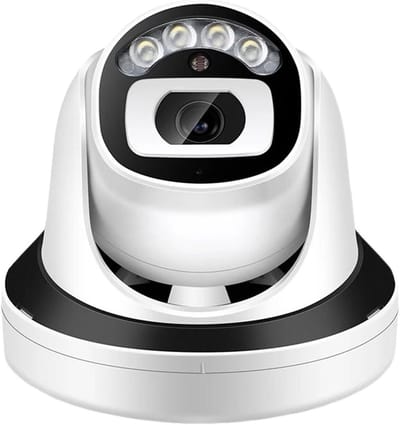 Beveiligingscamera - IP-camera - Huisbewaking - 5MP HD-resolutie - 25m Nachtzicht - Wit