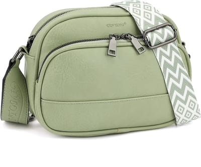 TAN.TOMI Schoudertas Dames – Crossbodytas – Kleine Lichtgewicht Handtas – Casual Schoudertasje – Praktisch & Stijlvol – Dames Tas voor Dagelijks Gebruik - Lichtgroen