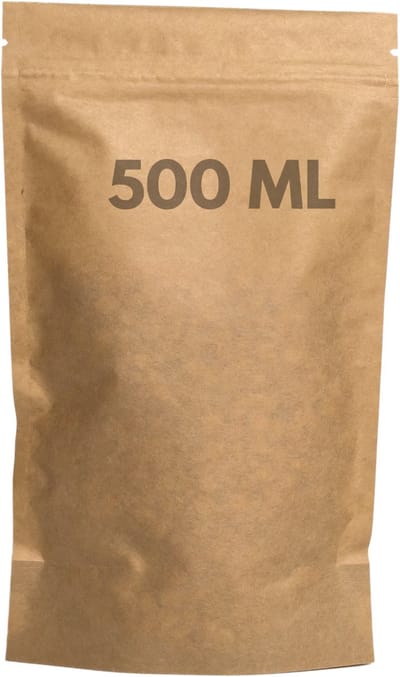 TopWosk - Doypack Papieren Zak - 500ml - Easy-Open - 25 Stuks