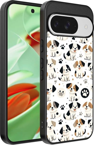 Geschikt voor Google Pixel 9 Pro Telefoonhoesje met honden opdruk - TPU backcover case dog design - Smartphonica geschikt voor Google Pixel 9 Pro
