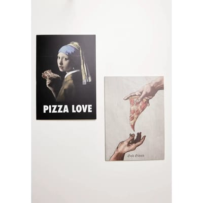 Schriften Mister Tee Pizza Art (x2)