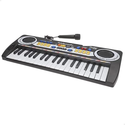 Muziektoetsenbord voor Kinderen met Microfoon - 37 Toetsen, Educatief Speelgoed voor Creatieve Leren