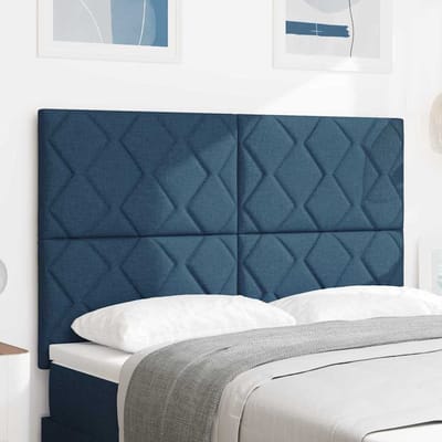 vidaXL - Hoofdbord - Blauw - 160 - cm - Stof