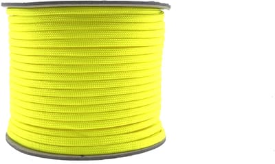 Paracord 550 type III Ultra Neon Geel-30 mtr