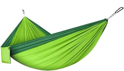 Hangstoel - Reismatom - Outdoor Ontspanning - Anti-oprolbaar - 260 x 140 cm - Groen
