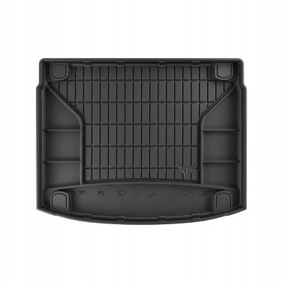 FROGUM PROLINE 3D Set - Rubberen Automatten + Kofferbakmat - Geschikt voor KIA XCeed (vanaf 2019) - Bovenste laadvloer - Zwart