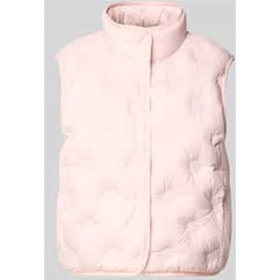 regular fit bodywarmer met gewatteerde look