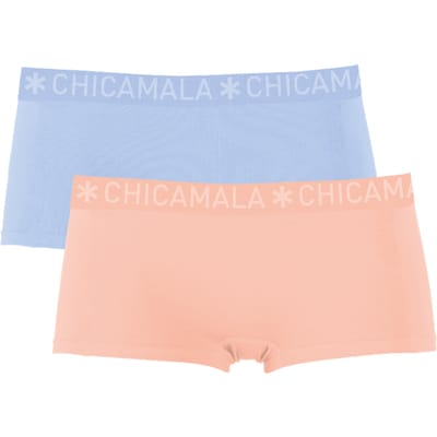 Chicamala Dames Boxershorts – 2 Pack – Ondergoed – Kleding – 95% Katoen – Normale Lengte – Dameskleding – Onderbroeken Dames