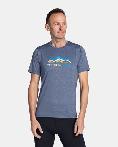 Heren functioneel t-shirt kilpi giano-m blauw m