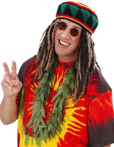 Bloemenslinger Rasta Marihuana blad