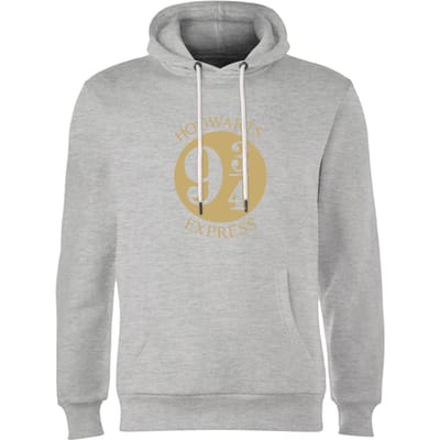 Harry Potter Platform Hoodie - Grey - S