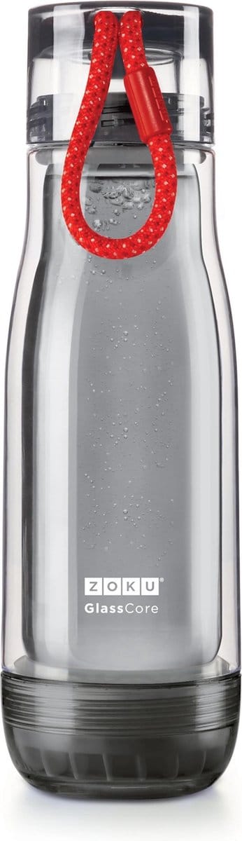 Zoku Hydration Drinkbeker - Active - 475 ml - Rood