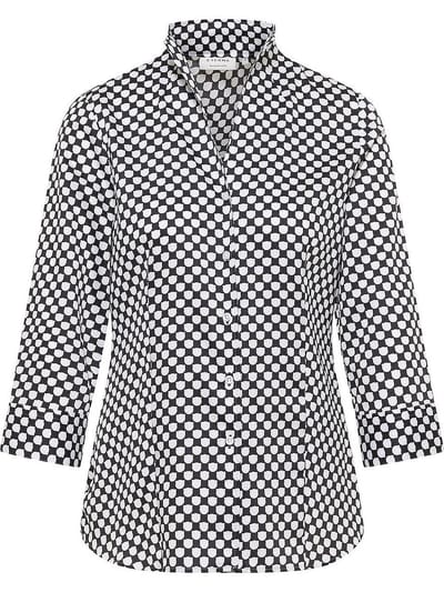 Blouse 3/4-mouwen Van Eterna zwart