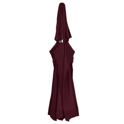 vidaXL - Vervangingsdoek - voor - parasol - 610 - cm - bordeauxrood