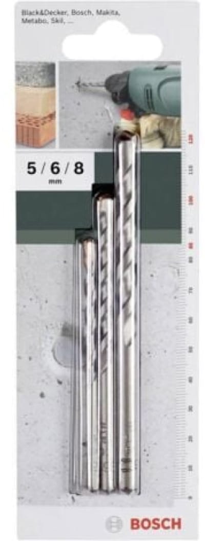 Bosch BETONBOR SÆT Ø5X85/6X100/8X120MM 3 STK
