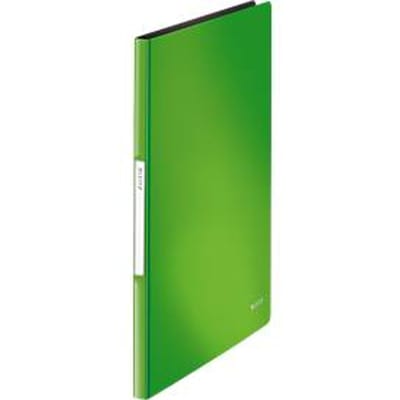 LEITZ presentatiemap Solid, voor A4-formaat, 20 hoesjes, lichtgroen