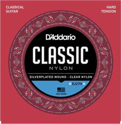 D'Addario EJ27H - Snarenset voor klassieke gitaar, high tension