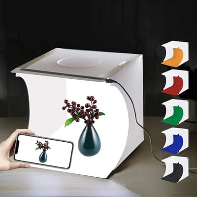 AHD® Fotobox - Fotoboek - Fotoboek Plakalbum - Wit - 20cm x 20cm x 20cm