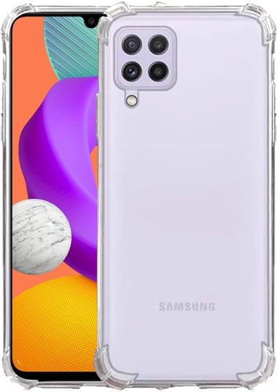 Hoesje geschikt voor Samsung Galaxy M22 - Transparant Backcover Shockproof Case