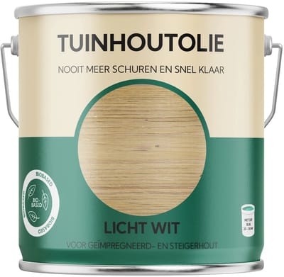 Tuinhout Olie - Licht Wit-2500ml