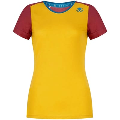 Rafiki Chulilla T-shirt Met Korte Mouwen Geel 36 Vrouw