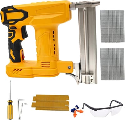 Elektrisch Nagelpistool - Nietmachine Tackers - Meubel Stofferen - 2-in-1 Functie - 1000 Nagels - Zwart