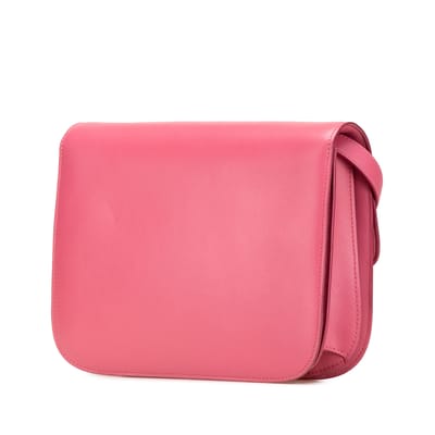Celine Roze Leren Schoudertas