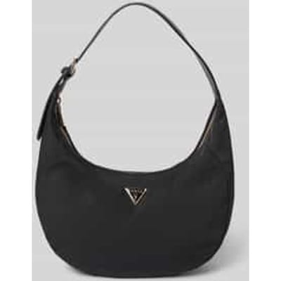 GUESS schoudertas Eco Gemma Hobo Black zwart