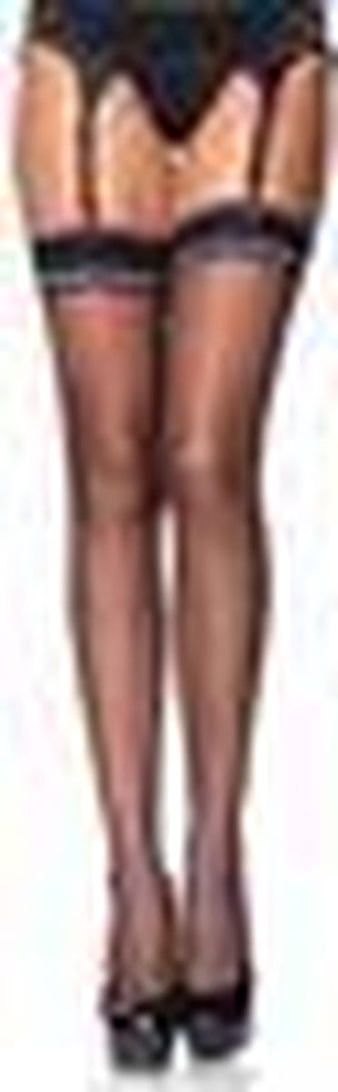 Spandex stockings striped band