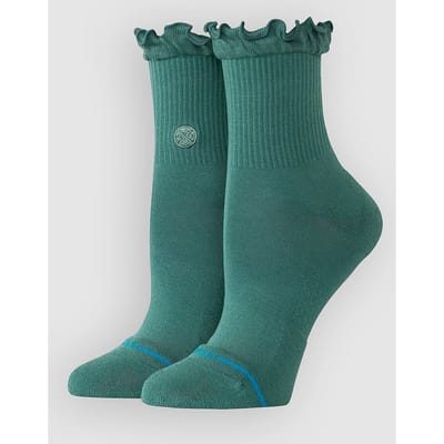Stance Ruffle Icon Quarter Sokken groen