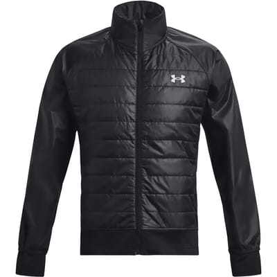 Under Armour Stormgeïsoleerde Hybride Hardloopjas, Zwart